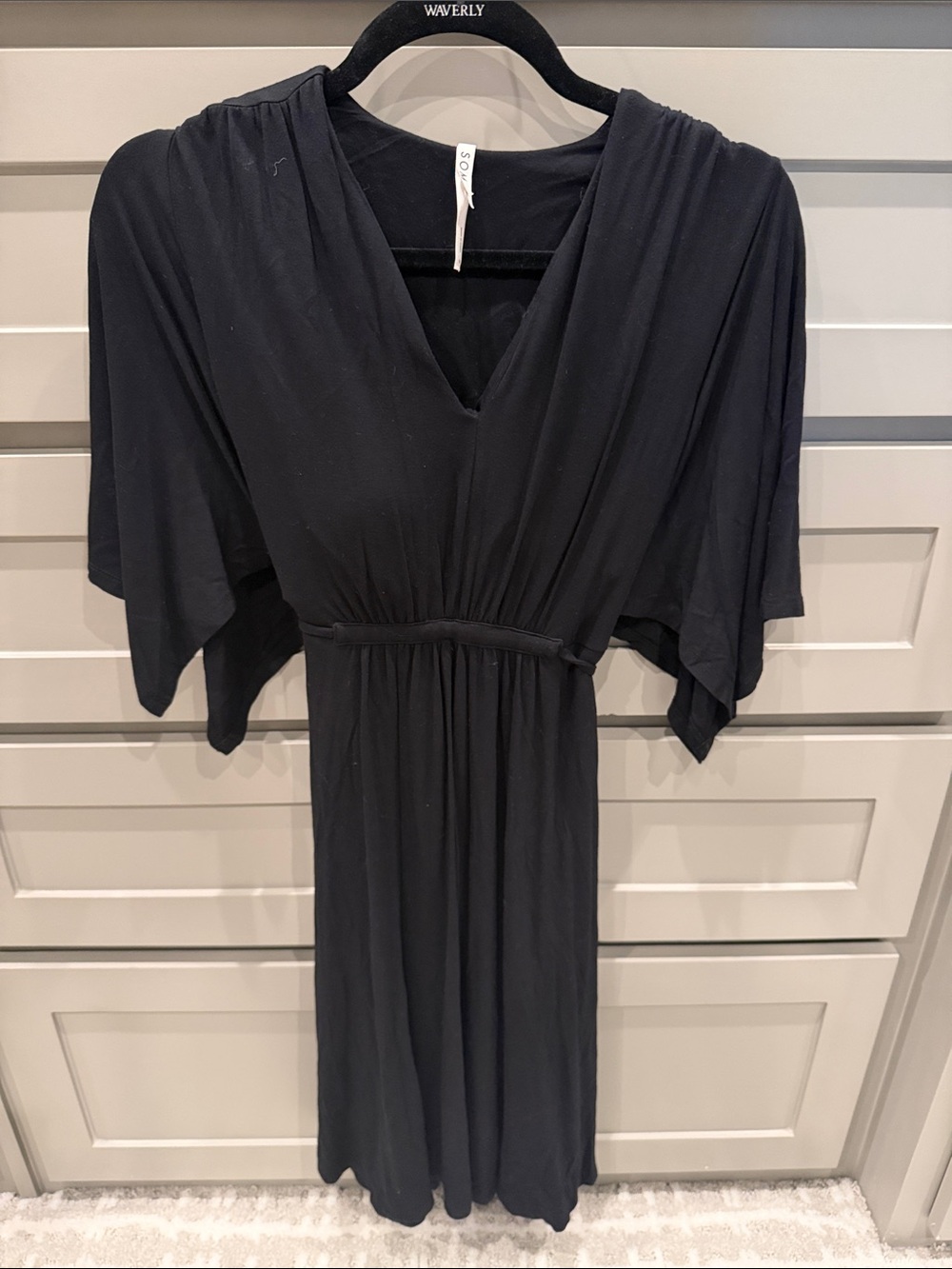 Soma Flutter Sleeve Short Dress